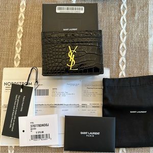 YSL Card Holder